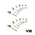 CTM AAP-01/C stainless steel hammer 15-piece luxury set, version 2