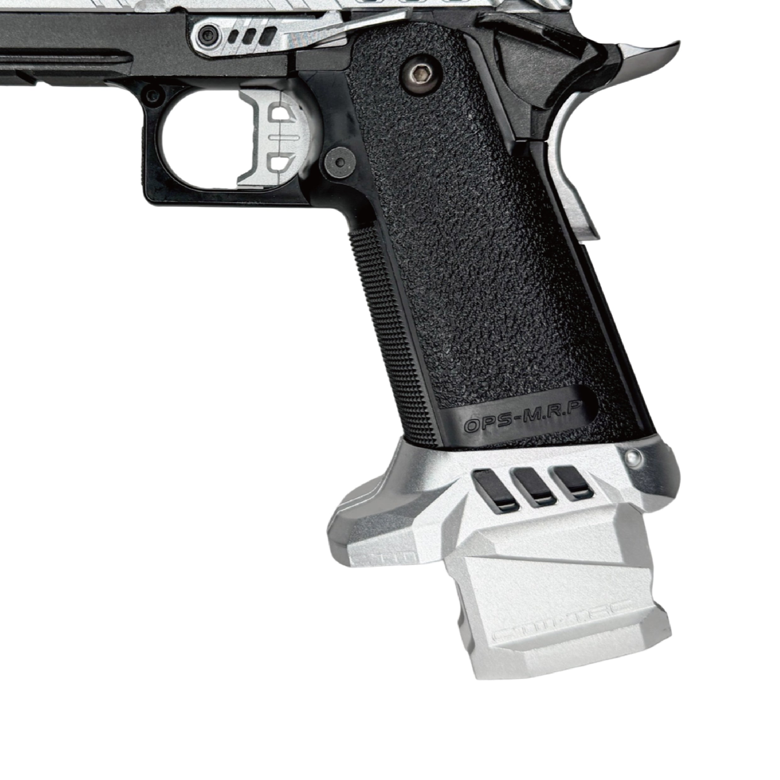 CTM - CNC Large Flared Magwell for Hi-Capa (Silver)