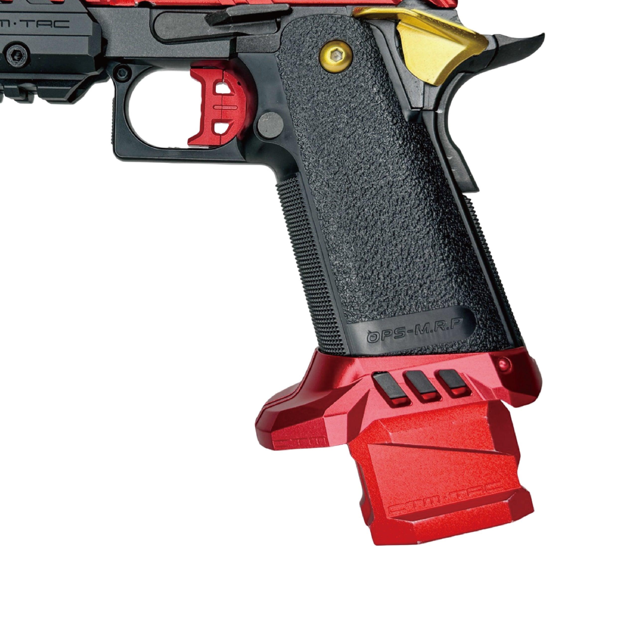 CTM - CNC Large Flared Magwell for Hi-Capa (Red)
