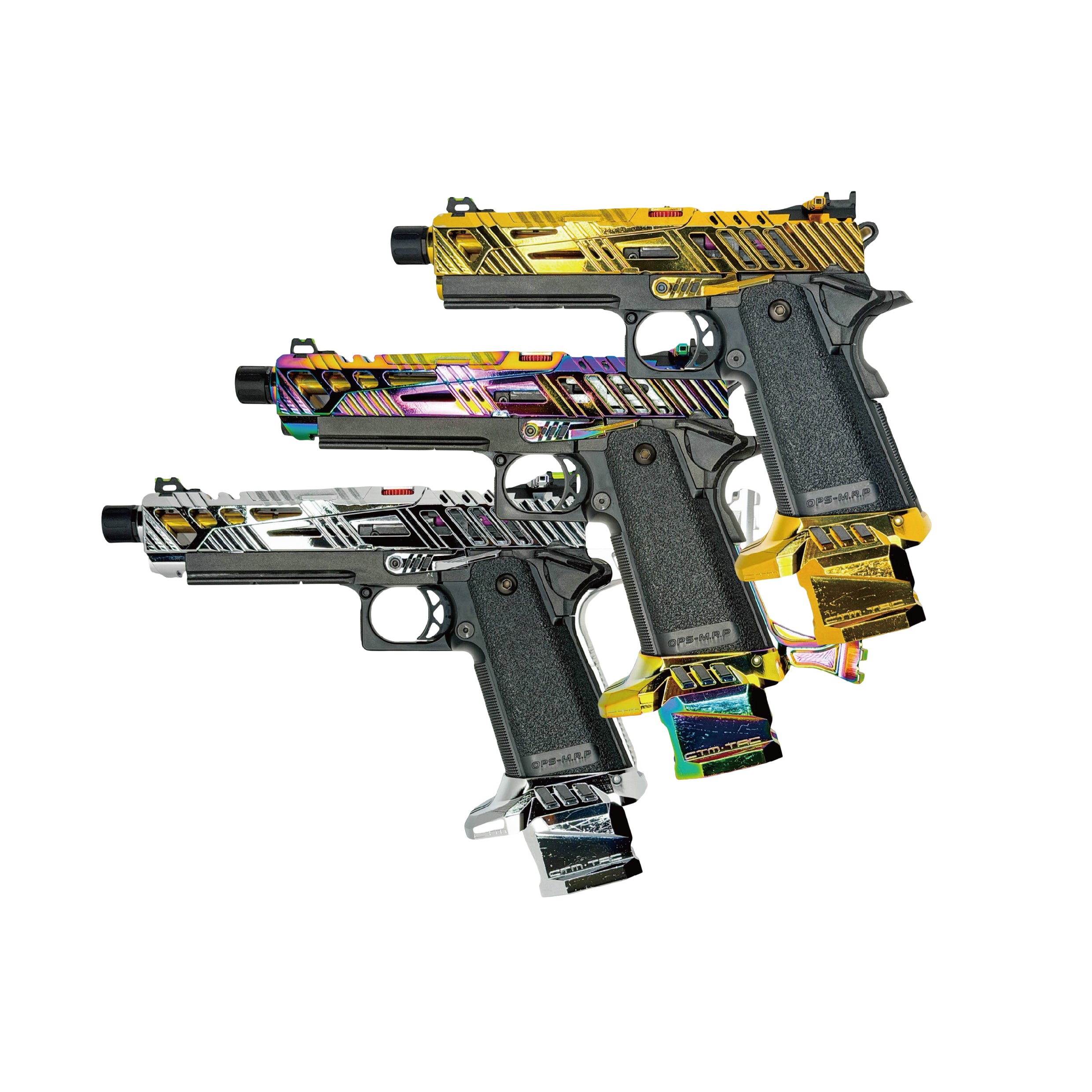 CTM - CNC Large Flared Magwell for Hi-Capa (Electroplated Gold)