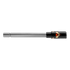 4uantum Magnus Pro 2011 hop-up chamber mounted on an inner barrel, end-on view showing the orange bucking and brass collet