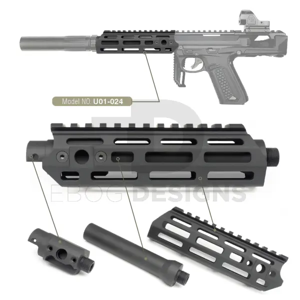 Action Army AAP01 SMG Handguard - Black Action Army - Airsoft 