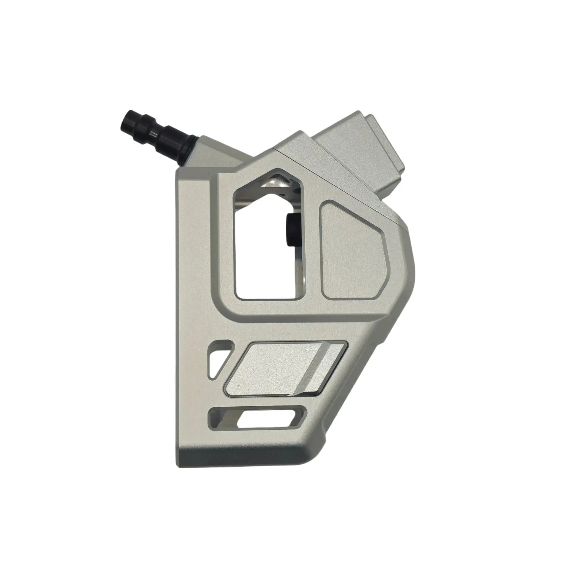 AirTac / T1P - CNC Angled HPA Adapter - Glock/AAP - Silver Airtac - Airsoft 