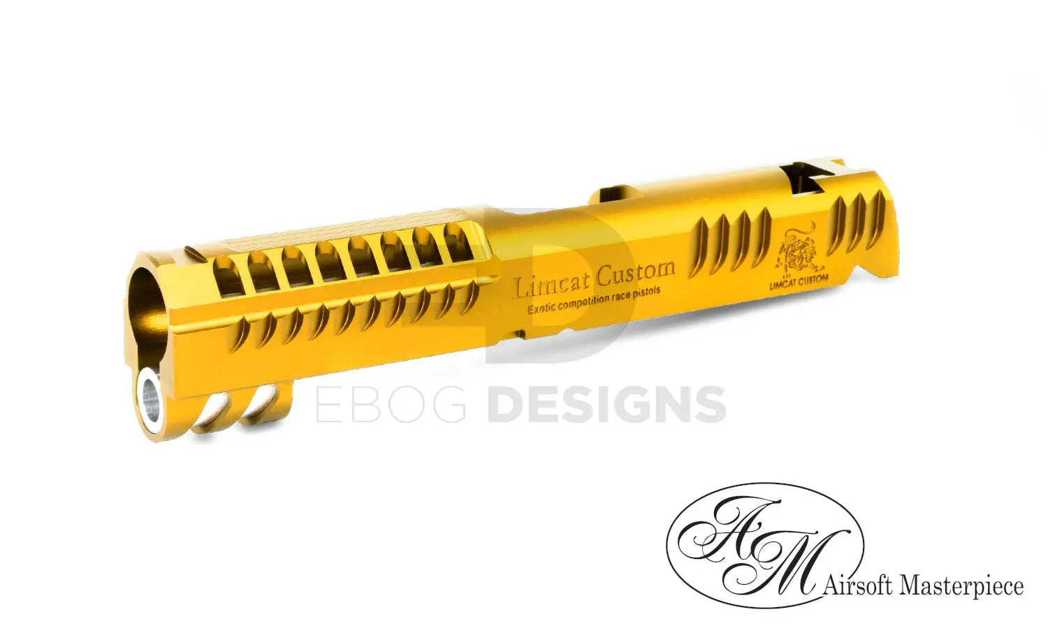 Airsoft Masterpiece “LimCat Custom 2024” Slide for Hi-CAPA 4.3 - Gold Airsoft Masterpiece - Airsoft 