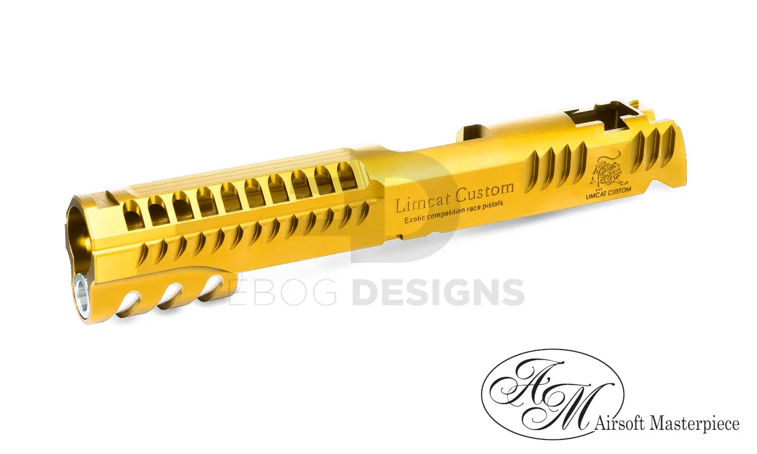 Airsoft Masterpiece “LimCat Custom 2024” Slide for Hi-CAPA 5.1 - Gold Airsoft Masterpiece - Airsoft 