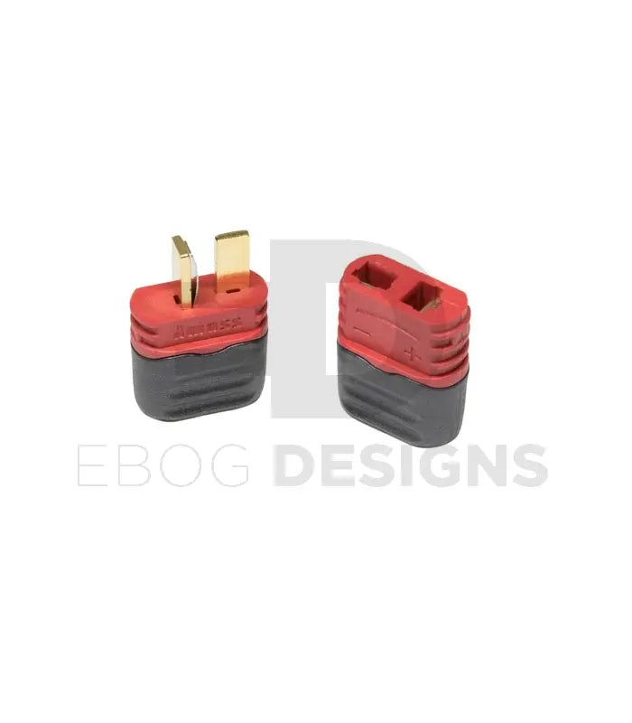 Amass Deans connector - Pair with insulating caps Ebog Designs - Airsoft 