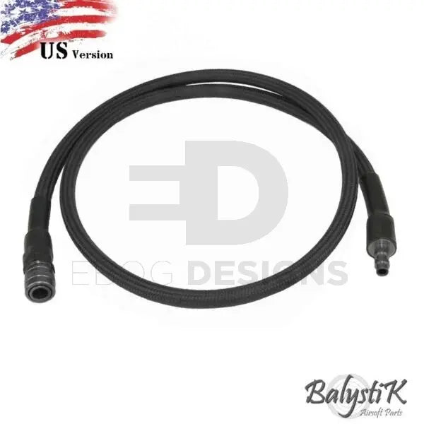 Balystik 8mm Deluxe Braided Line 100cm / 40inch - Black Ebog Designs - Airsoft 