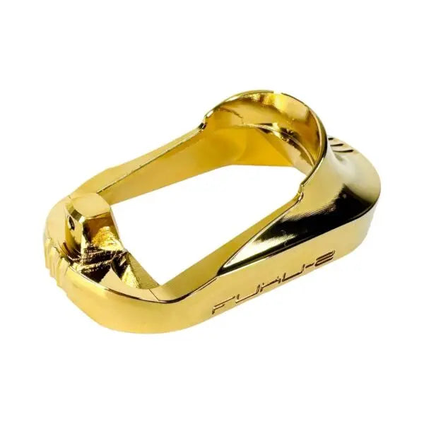 CTM AAP-01/C CNC Large Flared Magwell - Electroplated Gold (Also Fits G/EU Series) CTM - Airsoft 