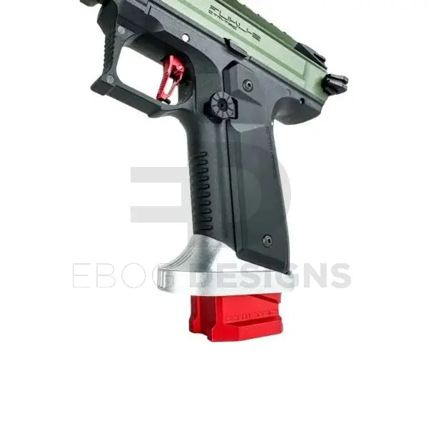 CTM AAP-01/C CNC Large Flared Magwell - Silver (Also Fits G/EU Series) CTM - Airsoft 