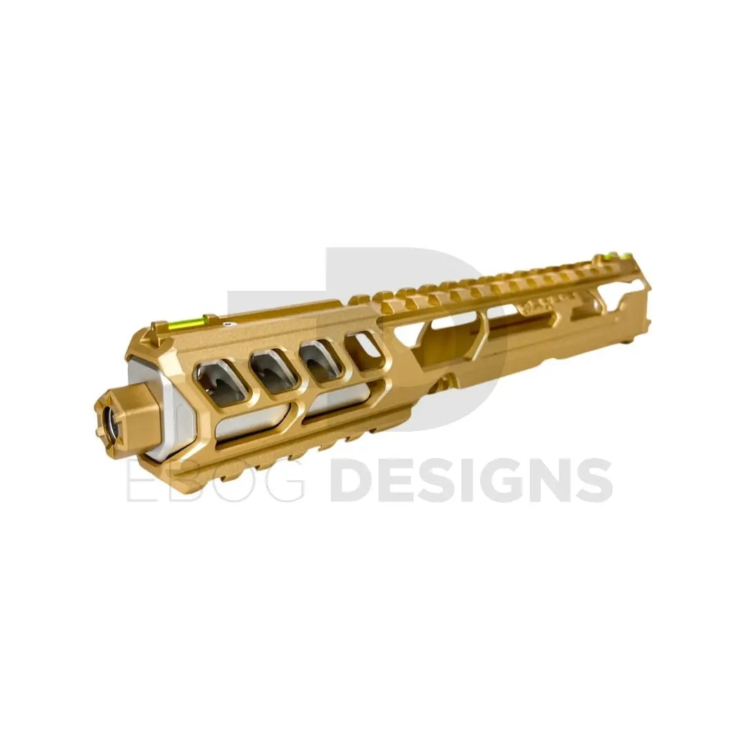 CTM - AAP-01/C FUKU-2 CNC UPPER SET - Long CUTOUT - Champagne gold/Silver CTM - Airsoft 