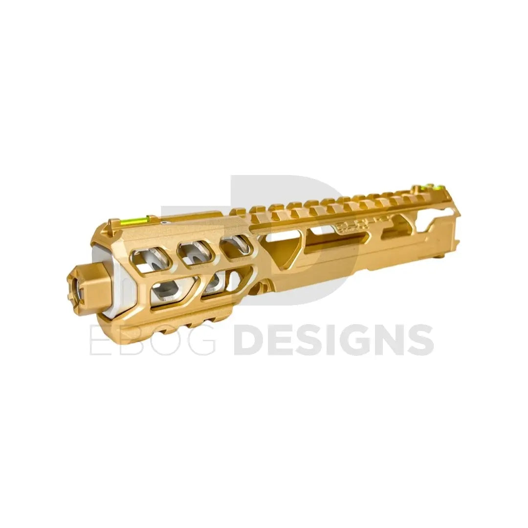 CTM - AAP-01/C FUKU-2 CNC UPPER SET - Short CUTOUT - Champagne gold/Silver CTM - Airsoft 