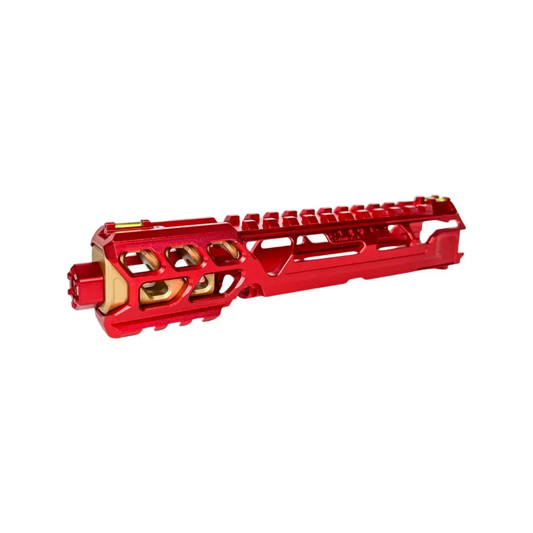 CTM - AAP-01/C FUKU-2 CNC UPPER SET - Short CUTOUT - Red/Champagne Gold CTM - Airsoft 