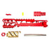 CTM - AAP-01/C FUKU-2 CNC UPPER SET - Short CUTOUT - Red/Champagne Gold CTM - Airsoft 