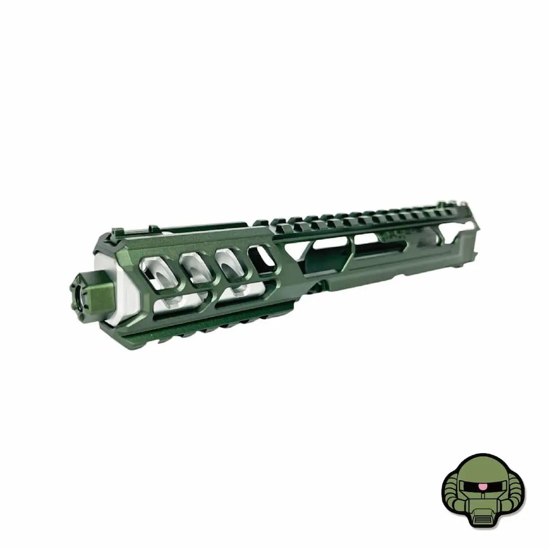 CTM - AAP-01/C FUKU-2 CNC UPPER SET V2 - Long CUTOUT - Army Green / Black CTM - Airsoft 