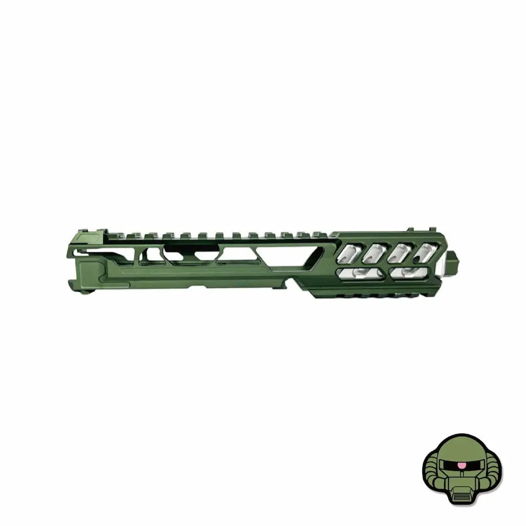 CTM - AAP-01/C FUKU-2 CNC UPPER SET V2 - Long CUTOUT - Army Green / Black CTM - Airsoft 