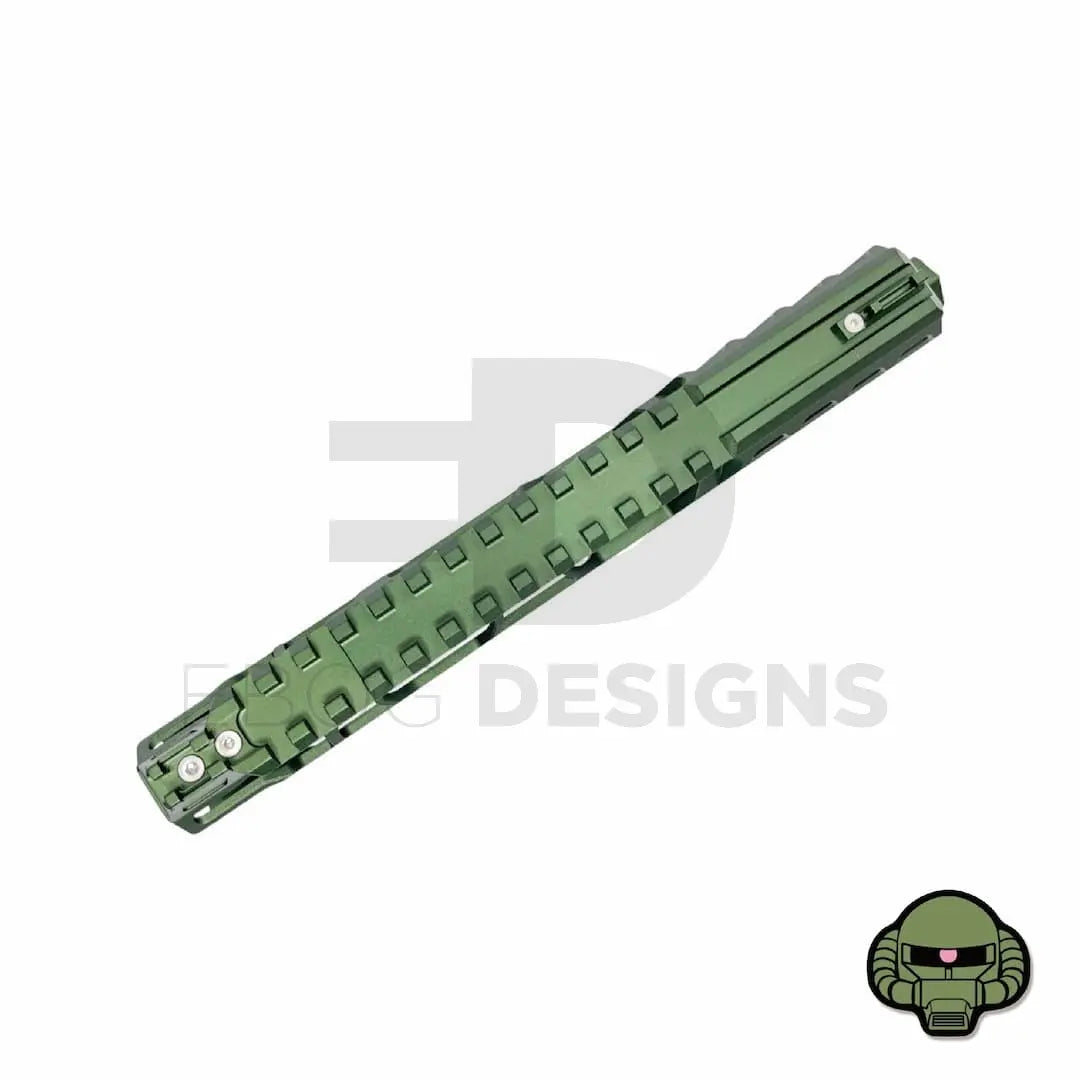 CTM - AAP-01/C FUKU-2 CNC UPPER SET V2 - Long CUTOUT - Army Green / Black CTM - Airsoft 