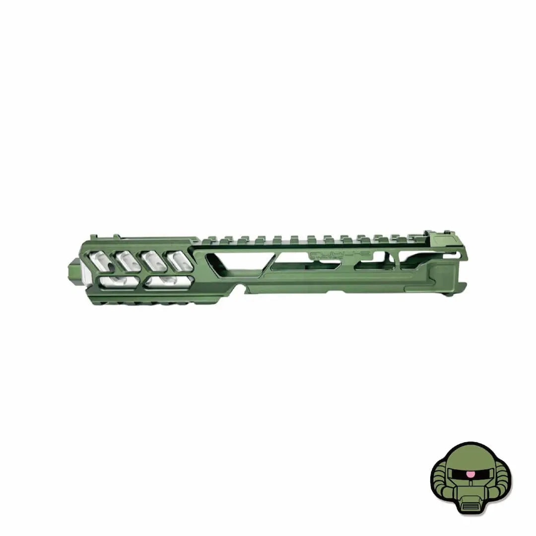 CTM - AAP-01/C FUKU-2 CNC UPPER SET V2 - Long CUTOUT - Army Green / Black CTM - Airsoft 