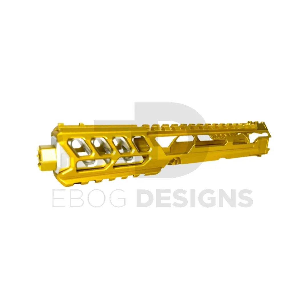 CTM - AAP-01/C FUKU-2 CNC UPPER SET V2 - Long CUTOUT - Gold/Silver CTM - Airsoft 