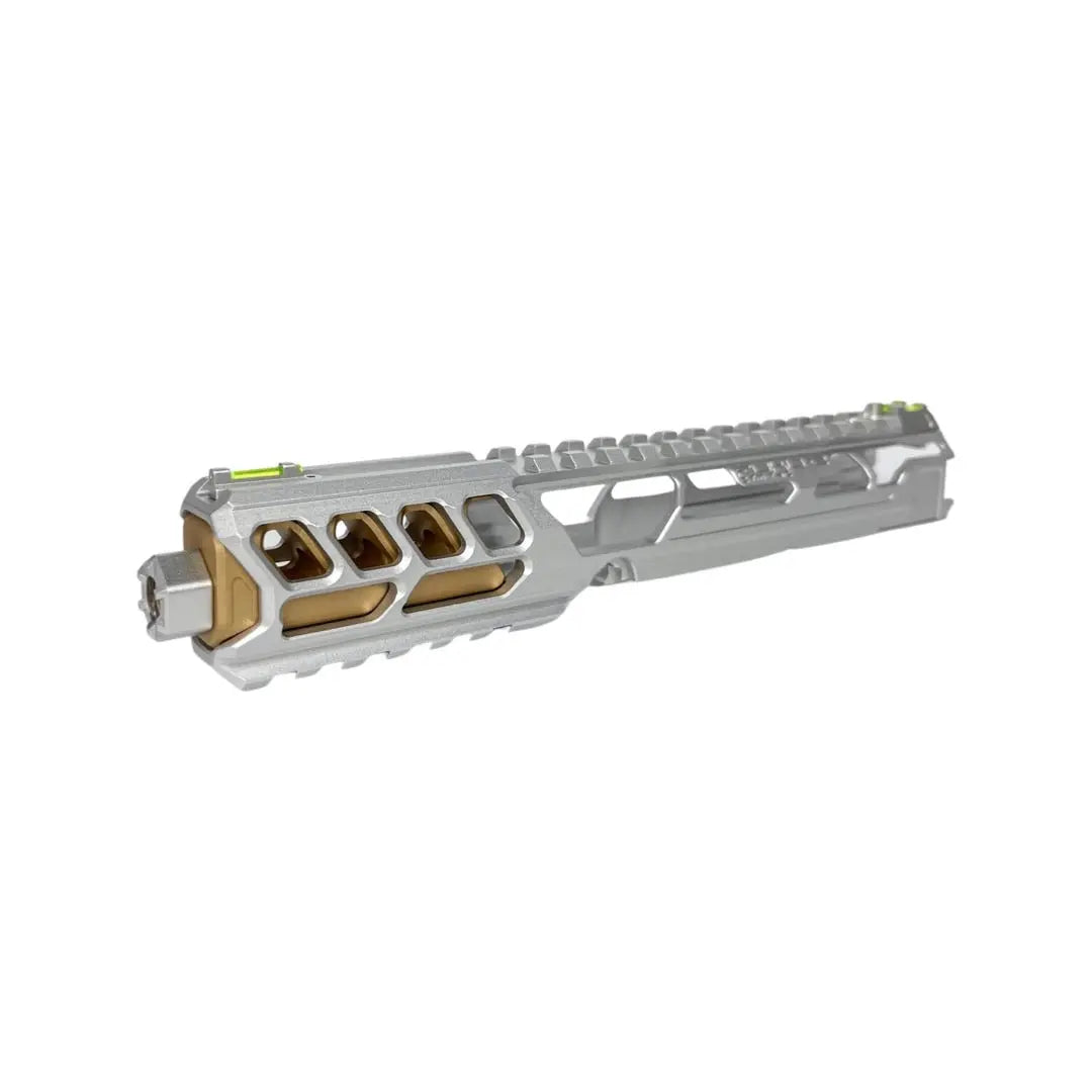 CTM - AAP-01/C FUKU-2 CNC UPPER SET V2 - Long CUTOUT - Silver/Champagne Gold CTM - Airsoft 
