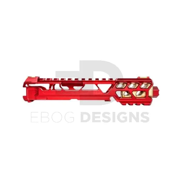 CTM - AAP-01/C FUKU-2 CNC UPPER SET V2 - Short CUTOUT - Red/Gold CTM - Airsoft 