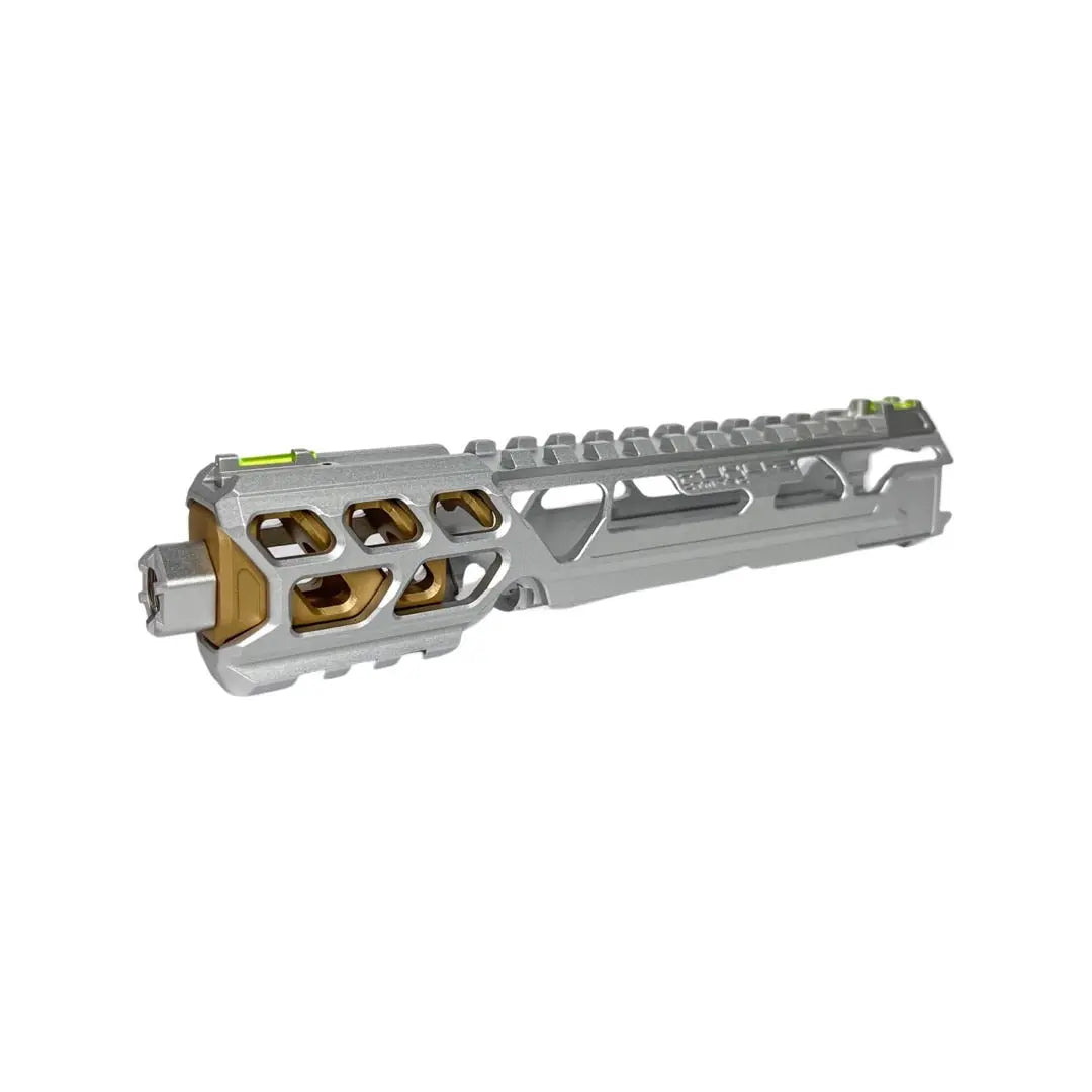CTM - AAP-01/C FUKU-2 CNC UPPER SET V2 - Short CUTOUT - Silver/Champagne Gold CTM - Airsoft 