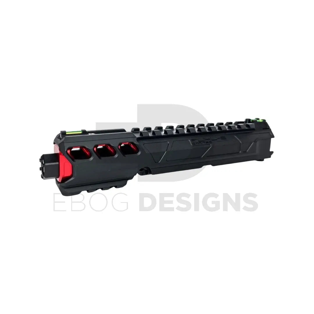 CTM - AAP-01/C FUKU-2 CNC UPPER SET V2 - Short General - Black/Red CTM - Airsoft 