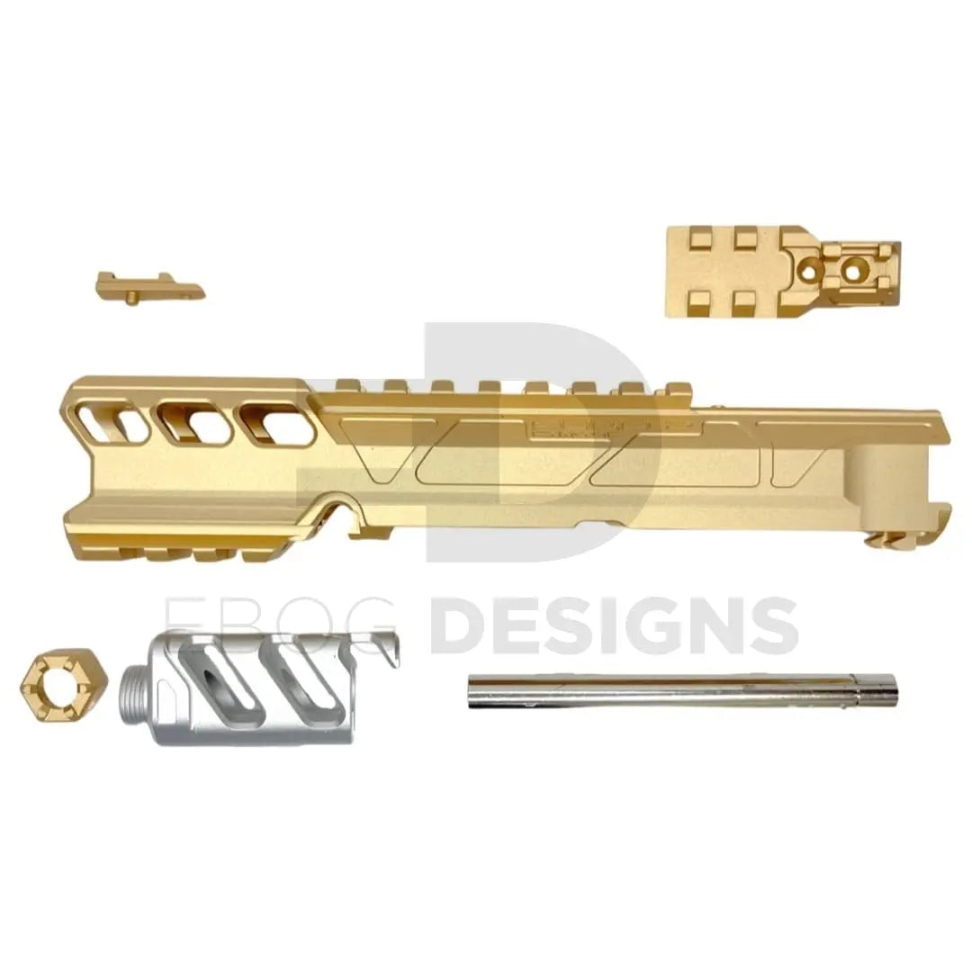 CTM - AAP-01/C FUKU-2 CNC UPPER SET V2 - Short General - Champagne gold/Silver CTM - Airsoft 