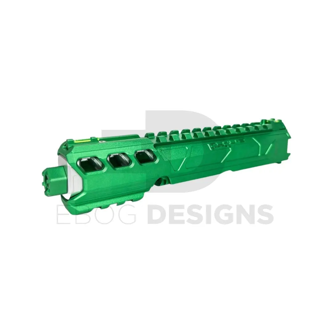 CTM - AAP-01/C FUKU-2 CNC UPPER SET V2 - Short General - Green/Silver CTM - Airsoft 