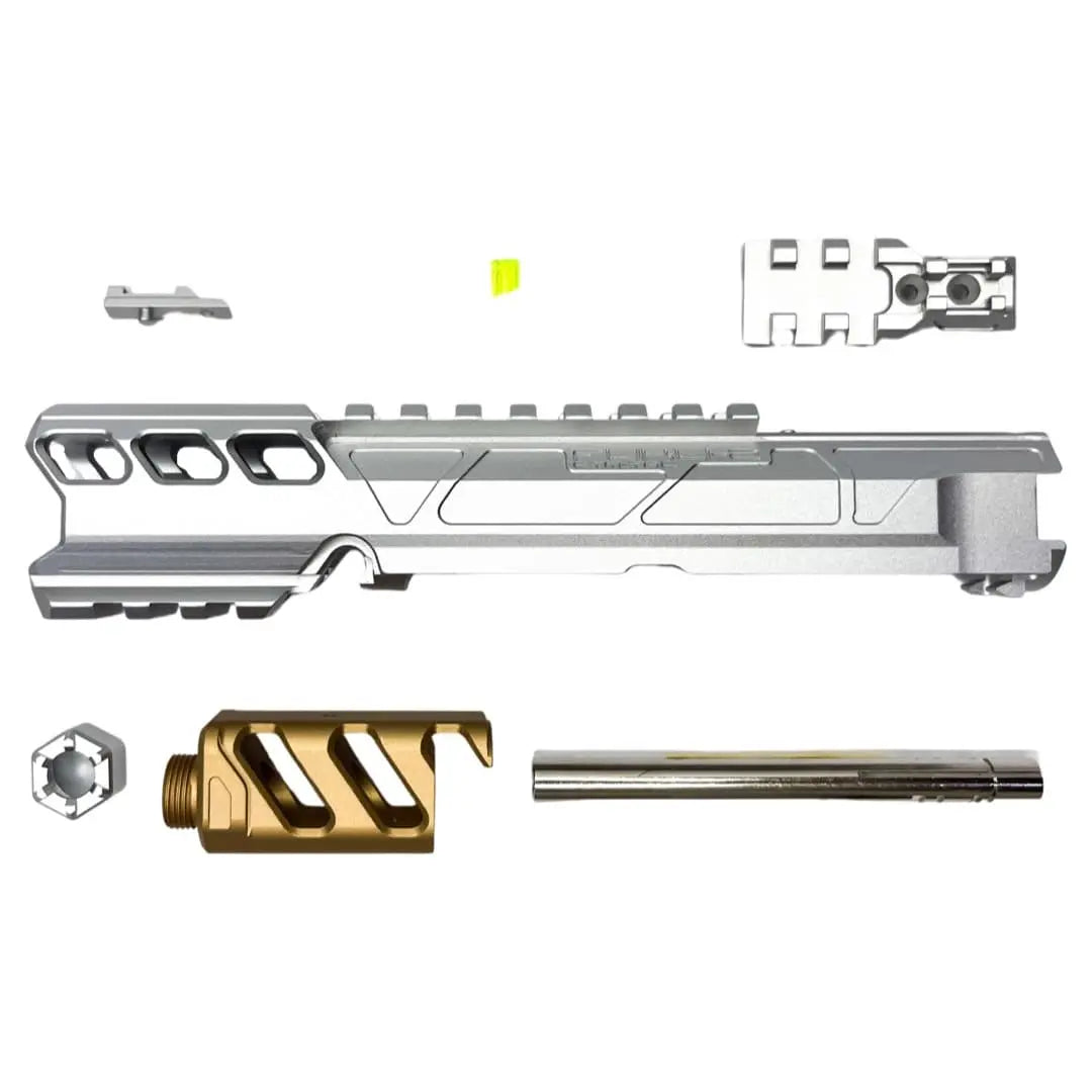 CTM - AAP-01/C FUKU-2 CNC UPPER SET V2 - Short General - Silver/Champagne Gold CTM - Airsoft 