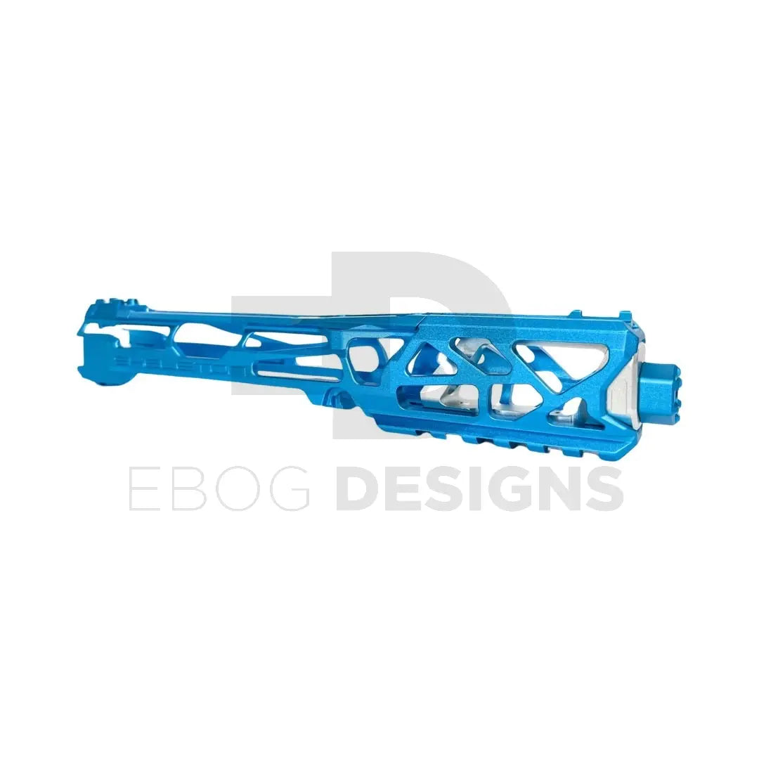 CTM - AAP-01/C FUKU-2 CNC UPPER - SKELETON - Blue / Silver CTM - Airsoft 
