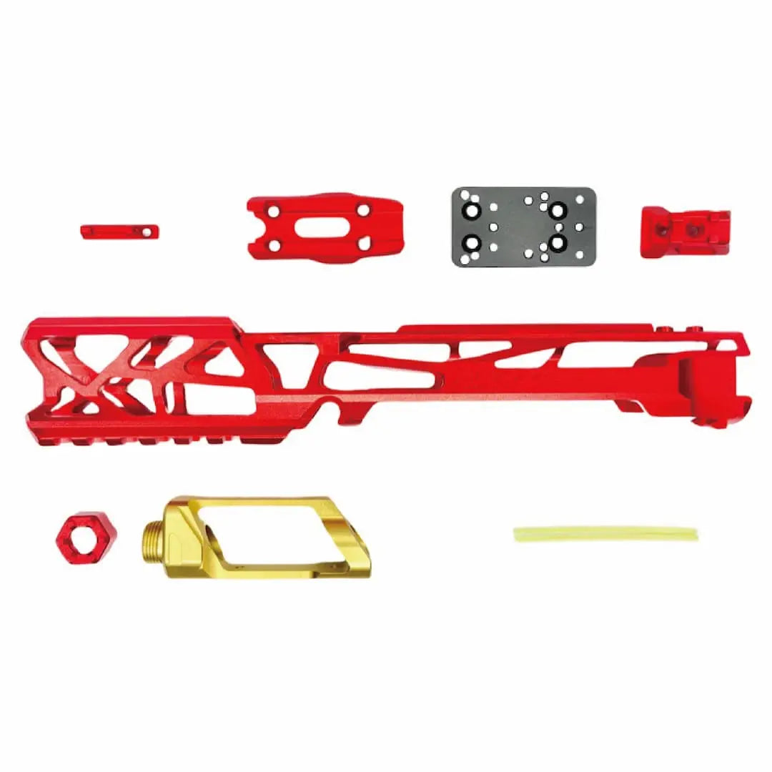 CTM - AAP-01/C FUKU-2 CNC UPPER - SKELETON - Red / Gold CTM - Airsoft 