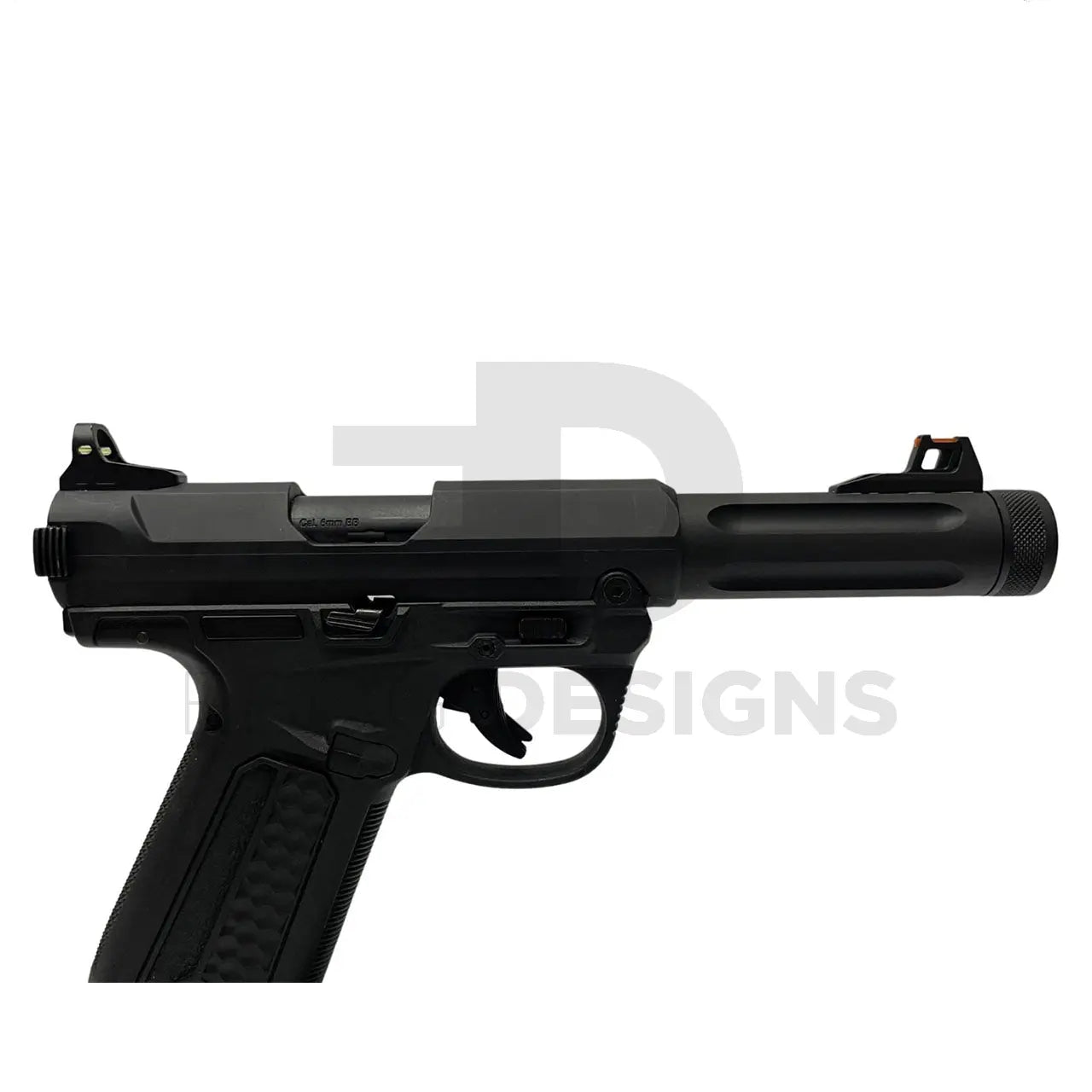 CTM - AAP-01/C Ghost Ring V1– CNC 6061 Aluminum - Black CTM - Airsoft 