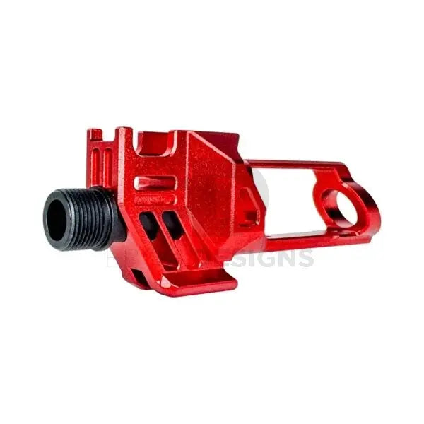 CTM AAP-01 Fuku-2 CNC Shark cutout compensator, red