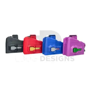 CTM - AAP-01 / Glock HPA M4 Magazine Adapter - Blue/Silver CTM - Airsoft 