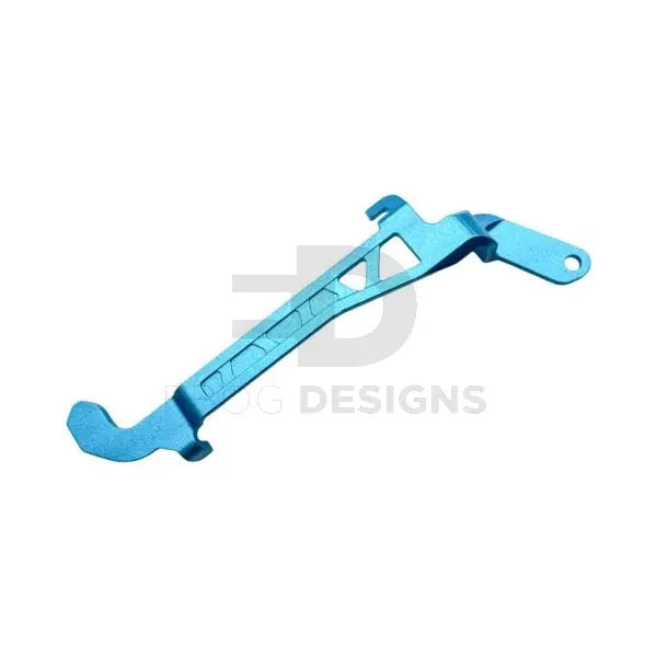 CTM CNC 7075 aluminium trigger bar for AAP-01/C, blue