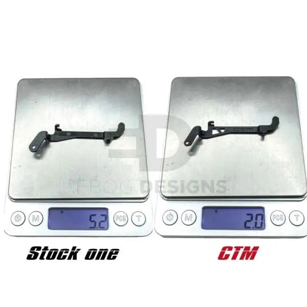 CTM CNC 7075 Aluminium Trigger Bar for AAP-01/C - Green CTM - Airsoft 
