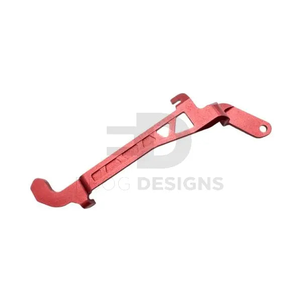 CTM CNC 7075 aluminium trigger bar for AAP-01/C, red