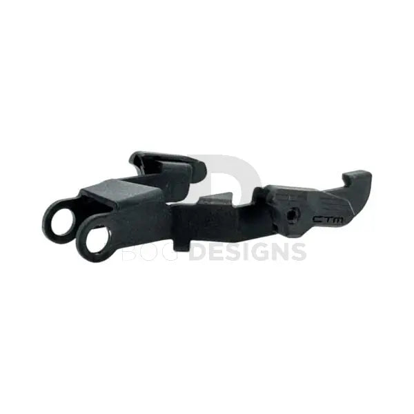 CTM CNC 7075 Extended Bolt Release Set for AAP-01/C - Black CTM - Airsoft 