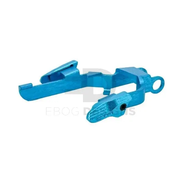 CTM CNC 7075 Extended Bolt Release Set for AAP-01/C - Blue CTM - Airsoft 