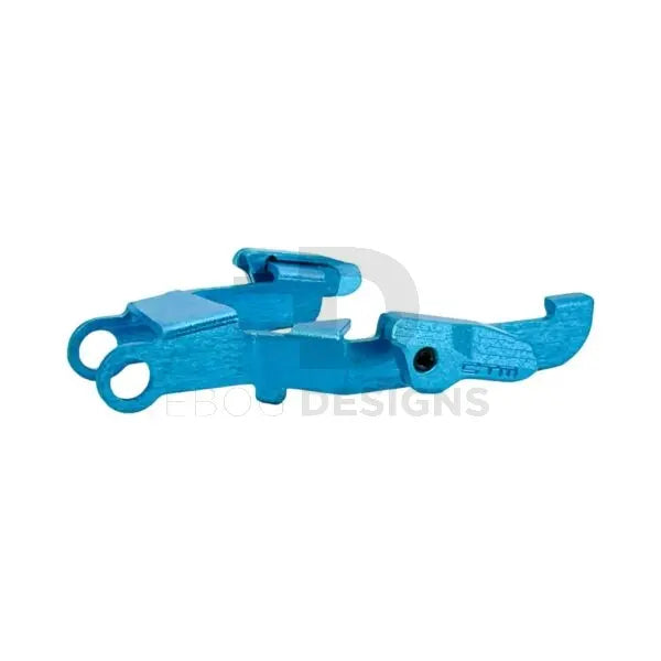 CTM CNC 7075 extended bolt release set for AAP-01/C, blue