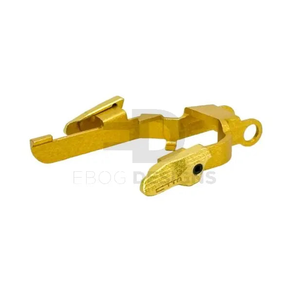 CTM CNC 7075 Extended Bolt Release Set for AAP-01/C - Gold CTM - Airsoft 