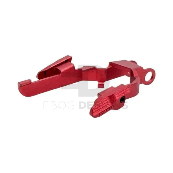 CTM CNC 7075 Extended Bolt Release Set for AAP-01/C - Red CTM - Airsoft 