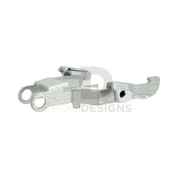 CTM CNC 7075 Extended Bolt Release Set for AAP-01/C - Silver CTM - Airsoft 