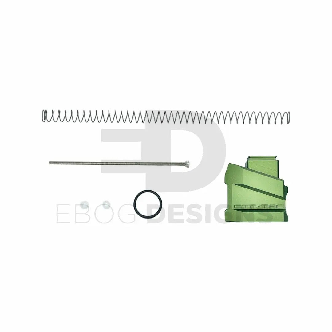 CTM - CNC Magazine Extension Plate ( for WE glock、AAP-01/C ) - Army Green CTM - Airsoft 
