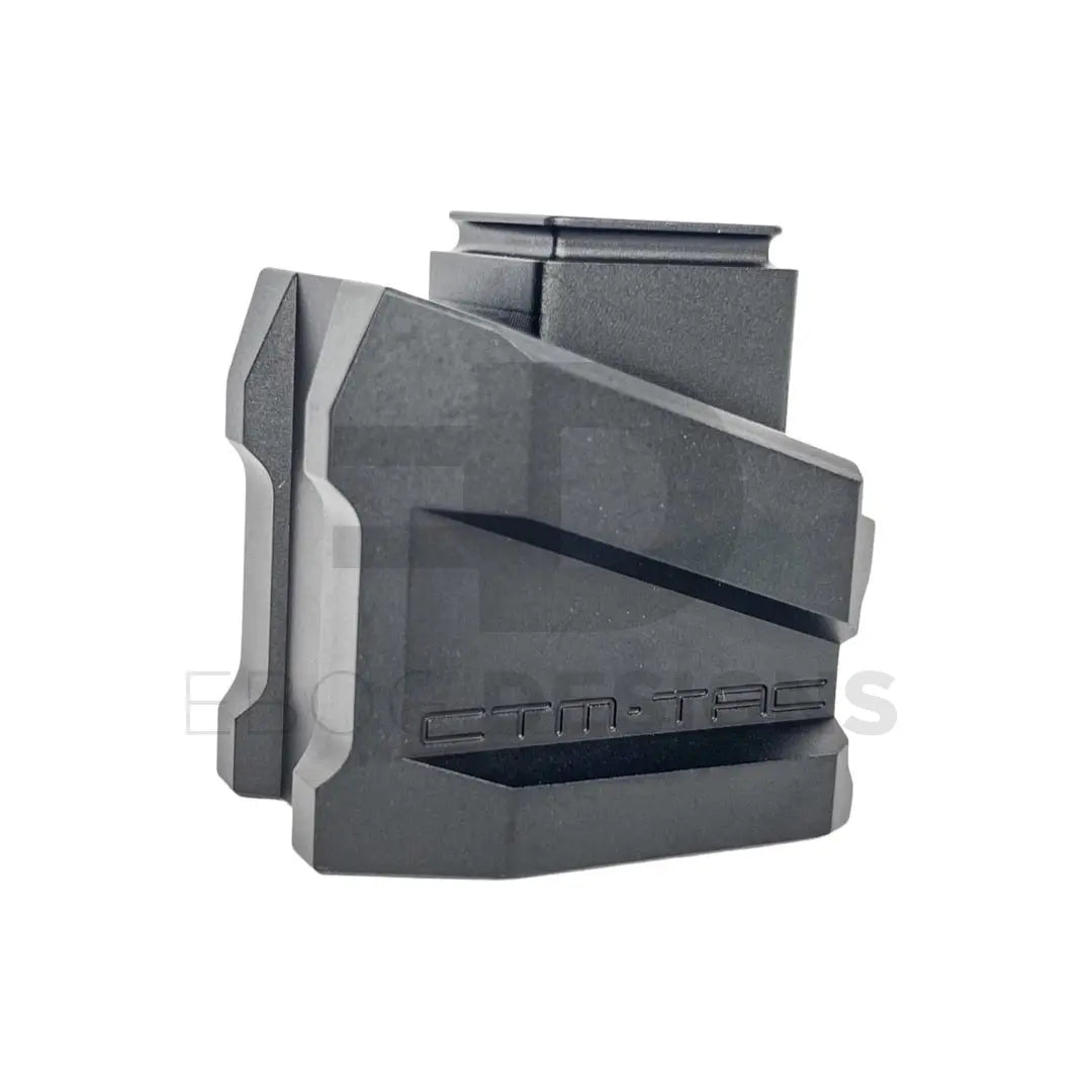 CTM - CNC Magazine Extension Plate ( for WE glock、AAP-01/C ) - Black CTM - Airsoft 