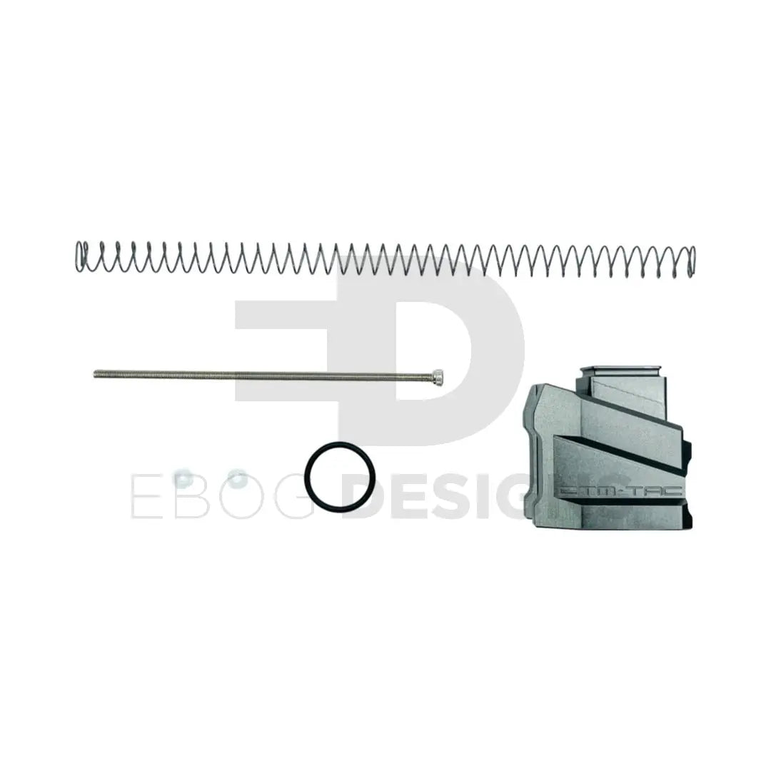 CTM - CNC Magazine Extension Plate ( for WE glock、AAP-01/C ) - Grey CTM - Airsoft 