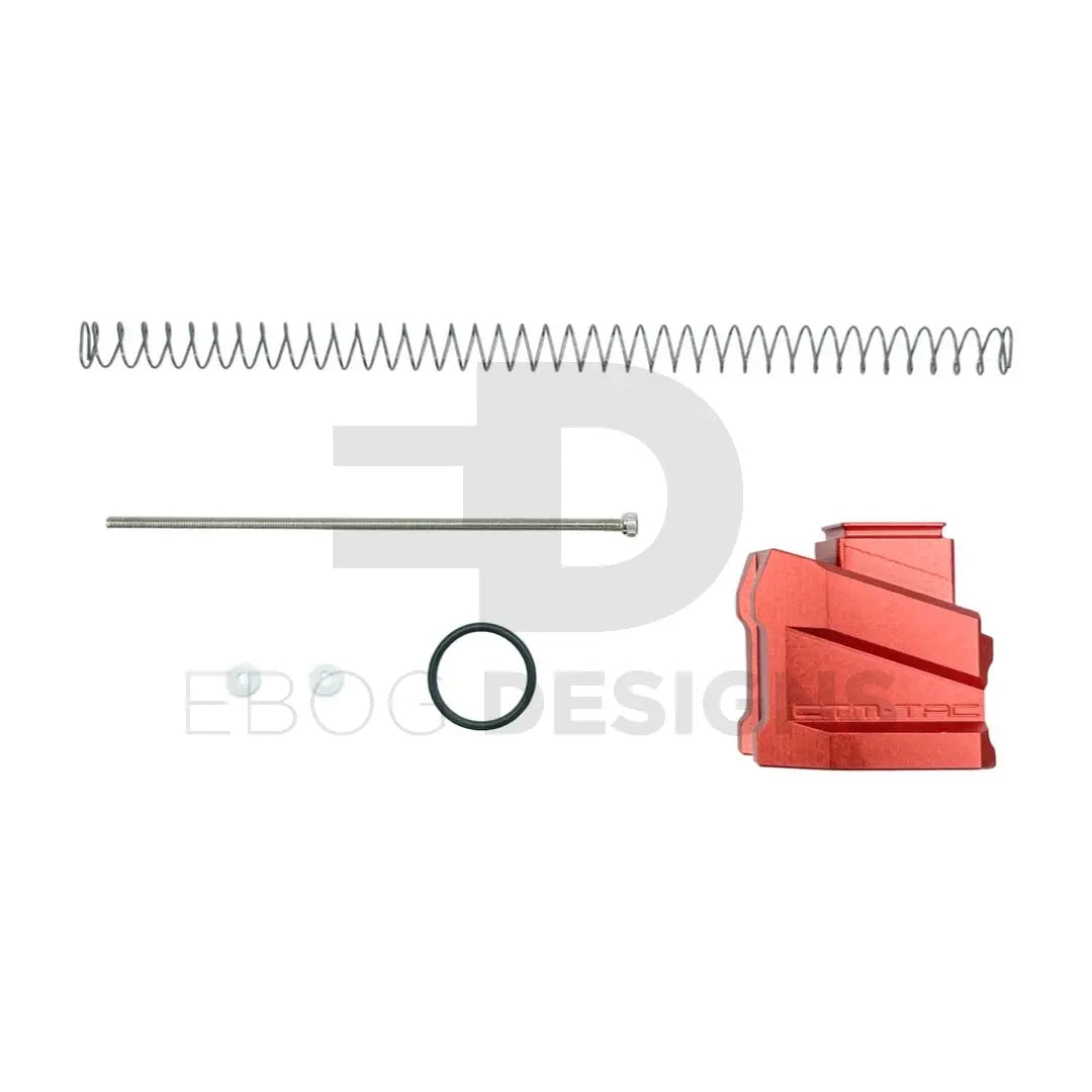 CTM - CNC Magazine Extension Plate ( for WE glock、AAP-01/C ) - Red CTM - Airsoft 