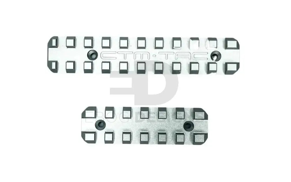 CTM - CNC Upper & Lower Picatinny Rail Set for AAP-01 - Silver CTM - Airsoft 