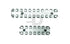 CTM - CNC Upper & Lower Picatinny Rail Set for AAP-01 - Silver CTM - Airsoft 