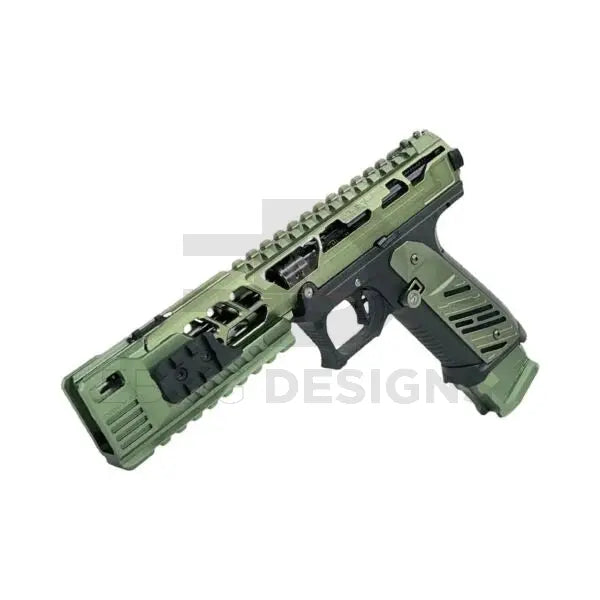 CTM Extended Rail Blast Shield for AAP-01 - Army Green CTM - Airsoft 